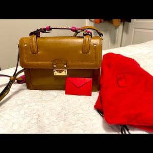 Valentino studded leather handbag